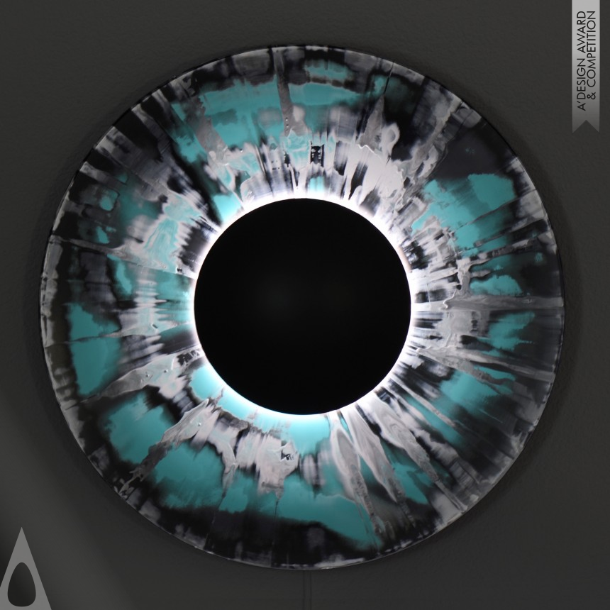 Bronze Lighting Products and Fixtures Design Award Winner 2024 Iris Wall Light 