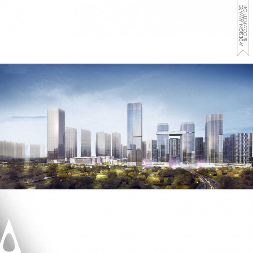 Bronze Urban Planning and Urban Design Award Winner 2024 Pearl River Wenjiang Block B Urban Architecture 