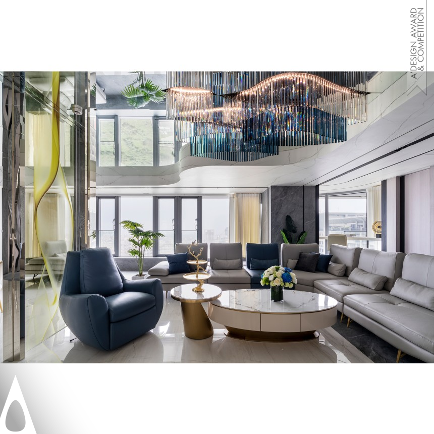 Iron Interior Space and Exhibition Design Award Winner 2024 Cote d'Azur Residential Apartment 