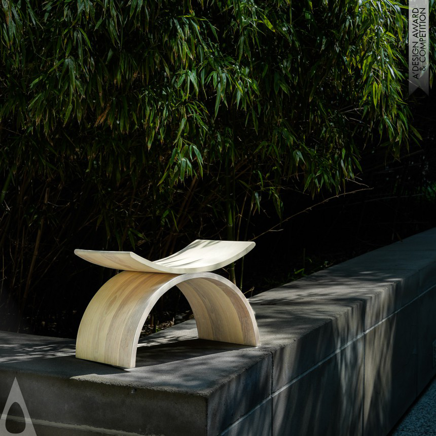 Iron Furniture Design Award Winner 2024 Arcstool Stool 