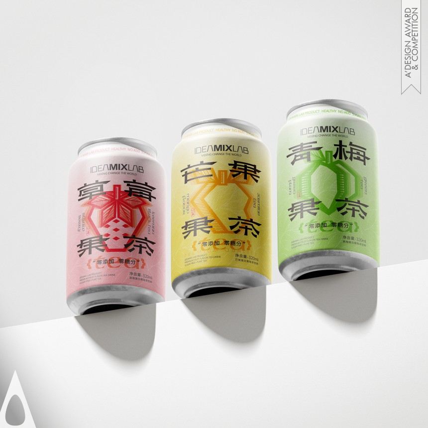 Iron Packaging Design Award Winner 2024 Ideamix Lab Drink Packaging 