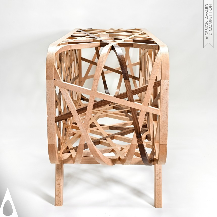 Bronze Furniture Design Award Winner 2024 Interweave Cabinet 