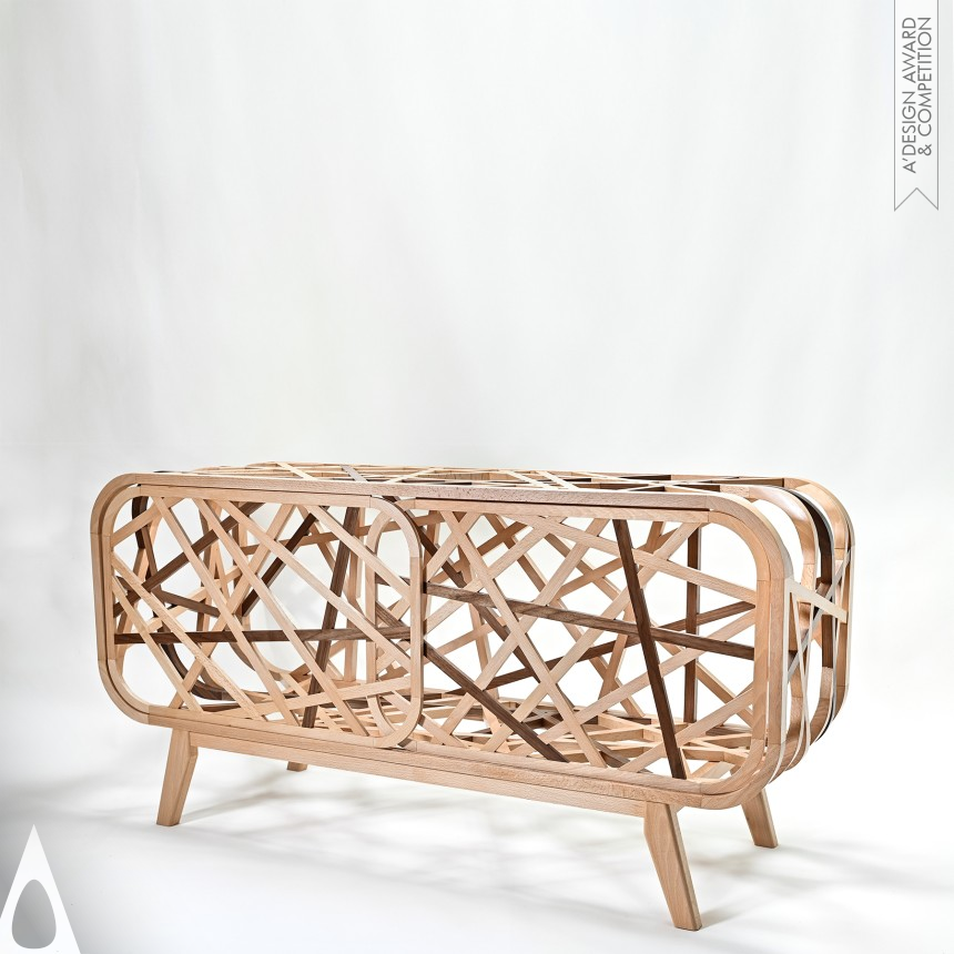 Yu-Ching Chen's Interweave Cabinet