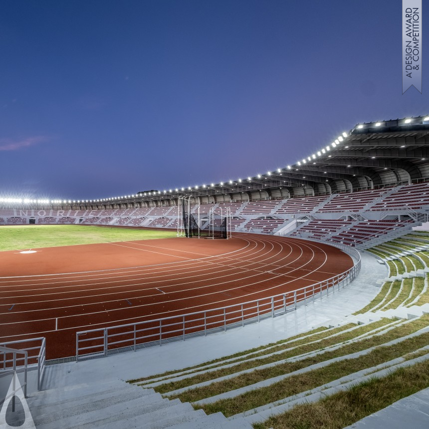 Ferdinand E Marcos Stadium designed by WTA Architecture and Design Studio