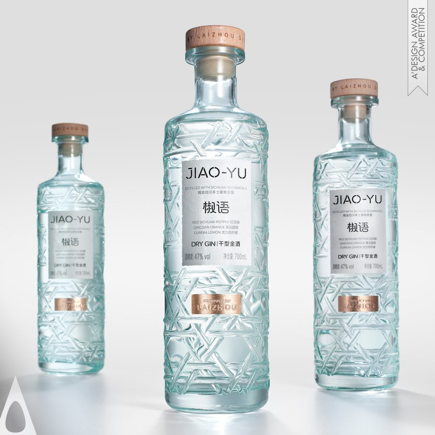 Laizhou Distillery's Jiao Yu Gin Packaging