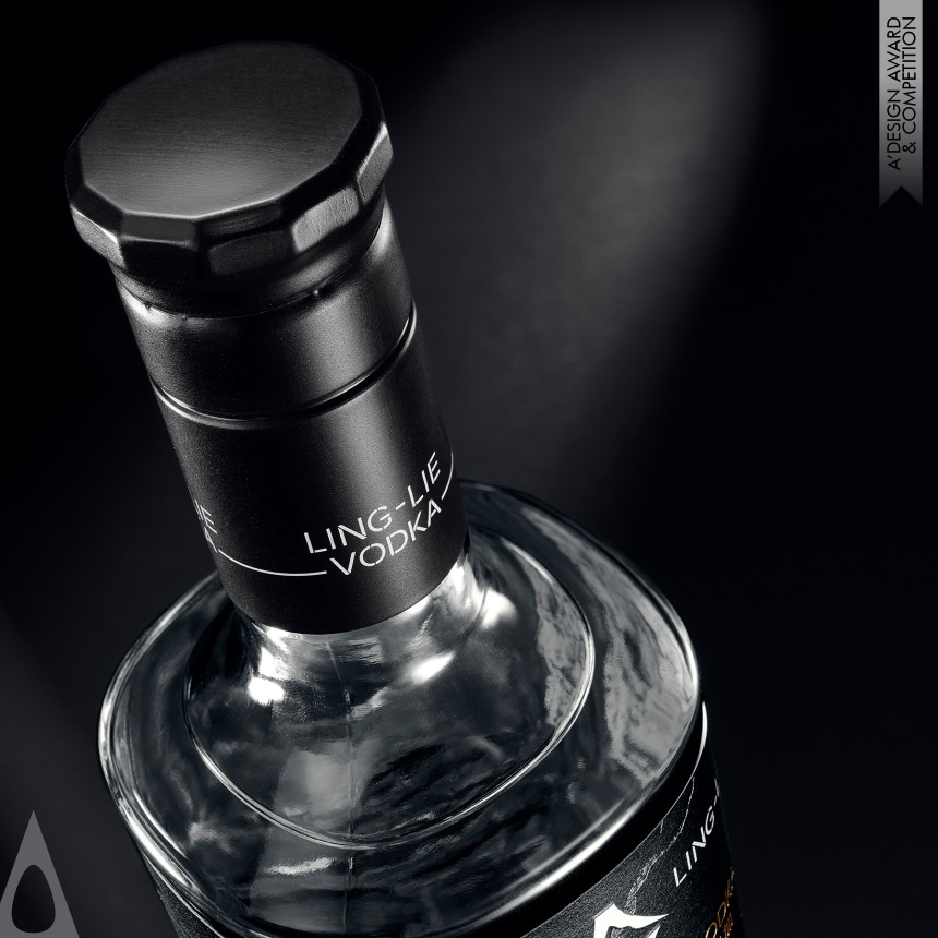 Ling Lie Vodka - Silver Packaging Design Award Winner