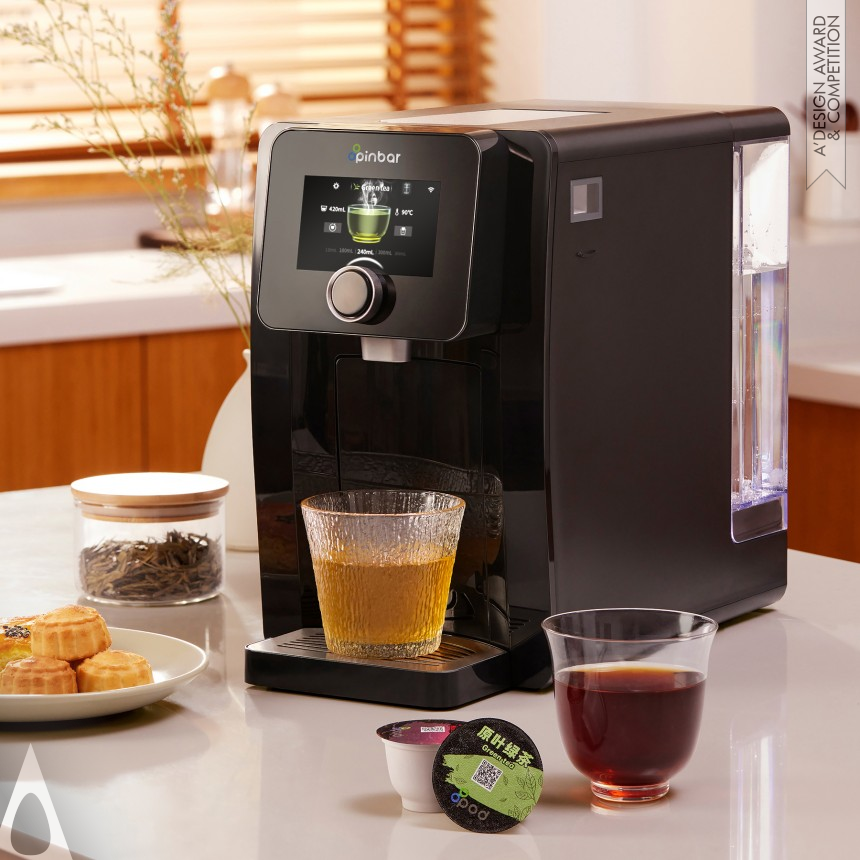 Huang Guoxiao and Zhu Penglong's Pinbar Tea And Beverage Capsule Machine