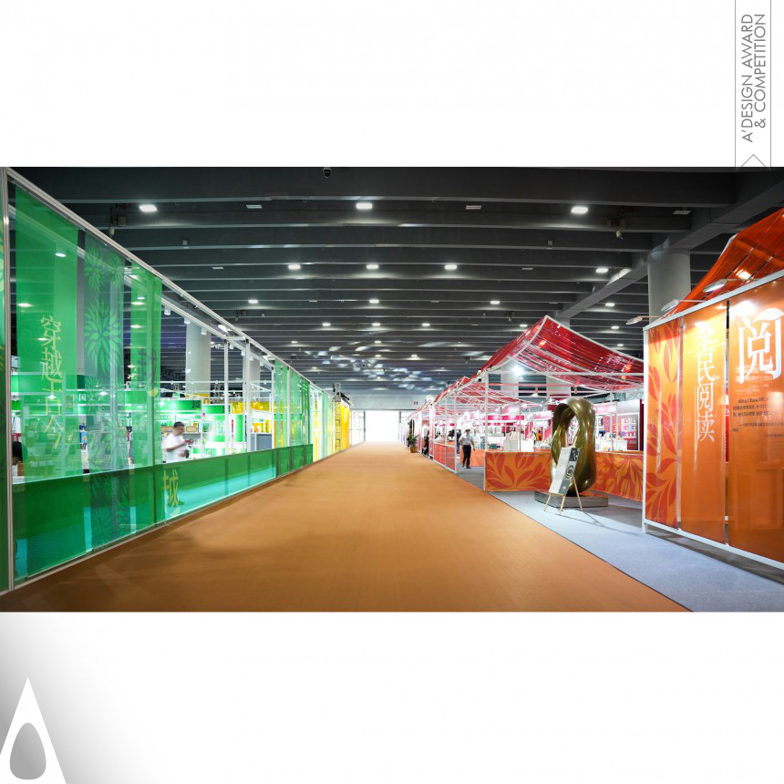 Iron Trade Show Architecture, Interiors, and Exhibit Design Award Winner 2024 South China Book Festival Exhibition 