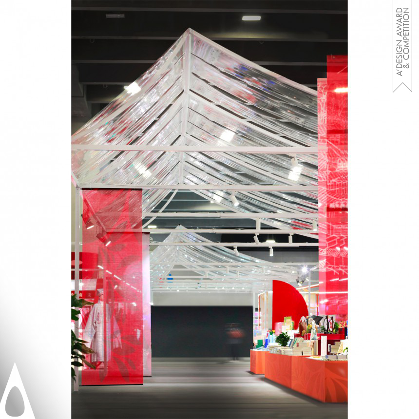 South China Book Festival - Iron Trade Show Architecture, Interiors, and Exhibit Design Award Winner