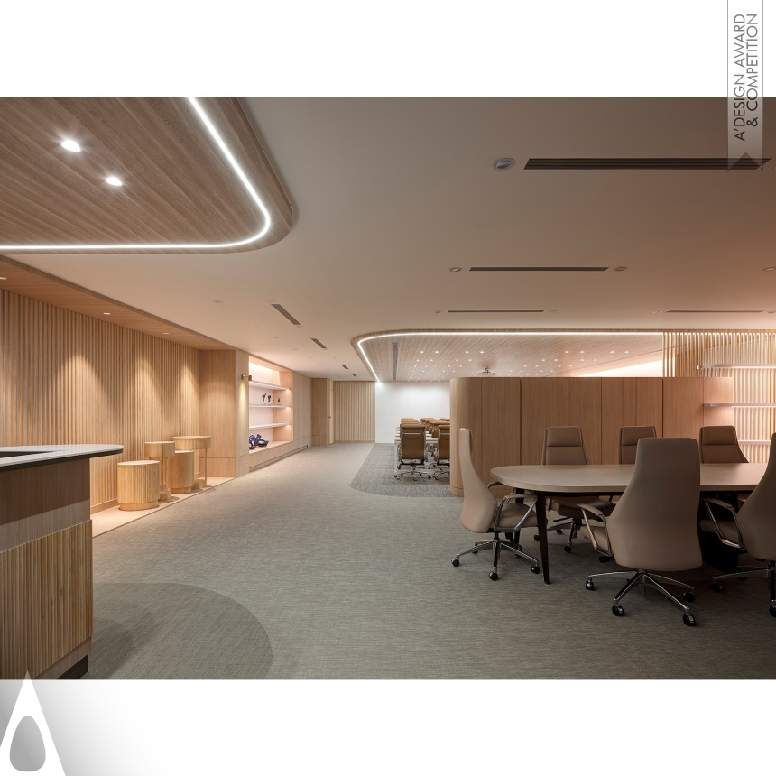 Bronze Interior Space and Exhibition Design Award Winner 2024 Prosperity Office 