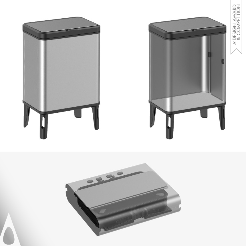 Ziel Home Furnishing Technology Co., Ltd Detachable Trash Can