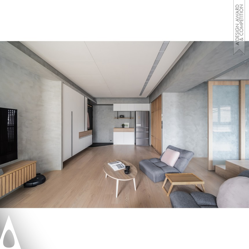 Iron Interior Space and Exhibition Design Award Winner 2024 Bathing Forest Residential Apartment 