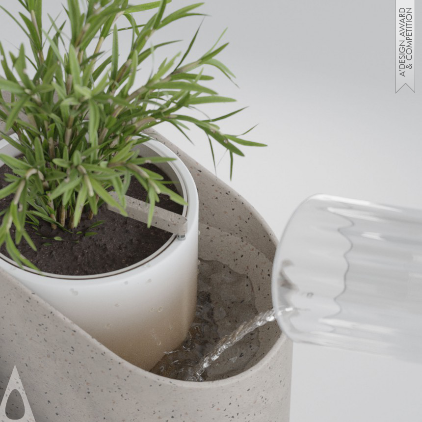 Iron Sustainable Products, Projects and Green Design Award Winner 2024 Vaso Smart Indoor Garden System 