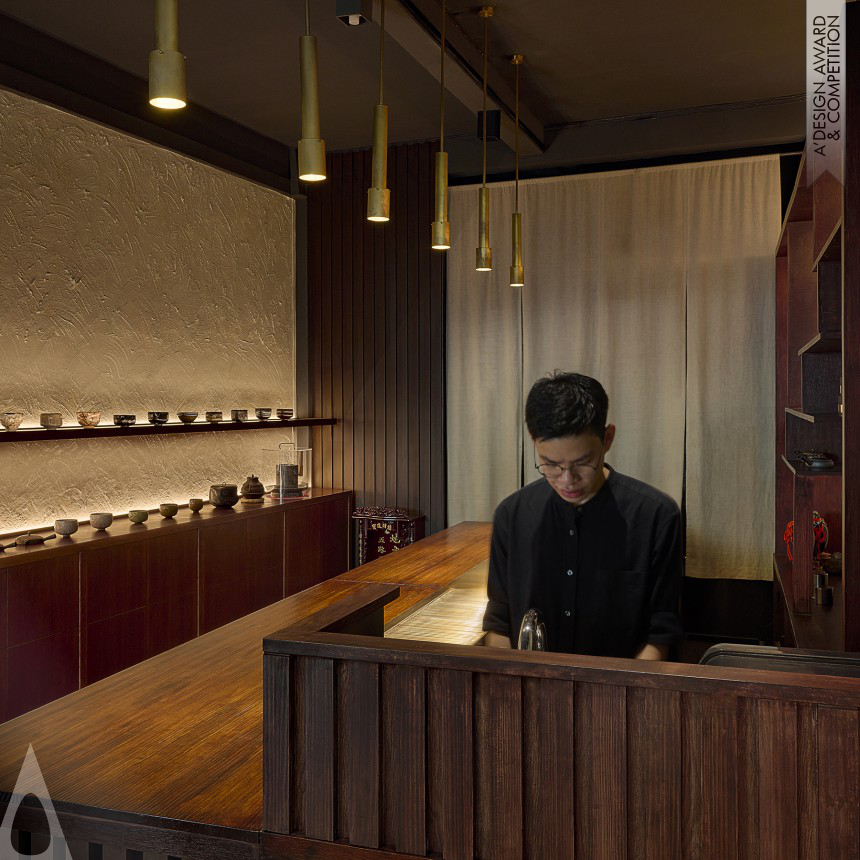 Bronze Interior Space and Exhibition Design Award Winner 2024 Koto Tea Space Cafe 