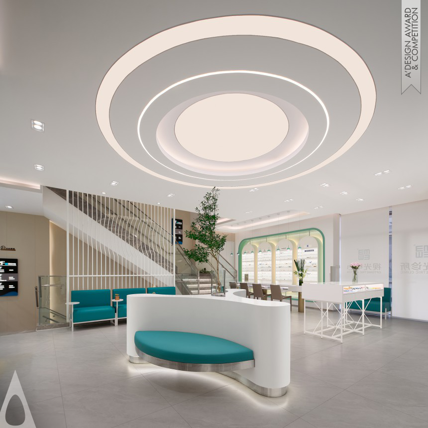 Bronze Interior Space and Exhibition Design Award Winner 2024 Beichen Optometric Center 