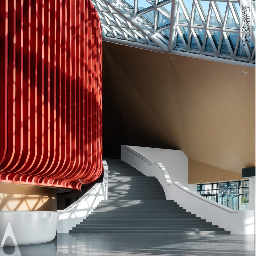 Golden Interior Space and Exhibition Design Award Winner 2024 Chanba Poly Theatre 