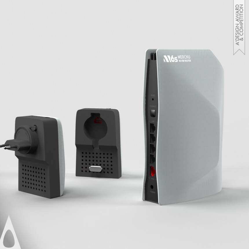 Mercku M6s Mesh System - Bronze Communication Equipment, Devices and Apparatus Design Award Winner