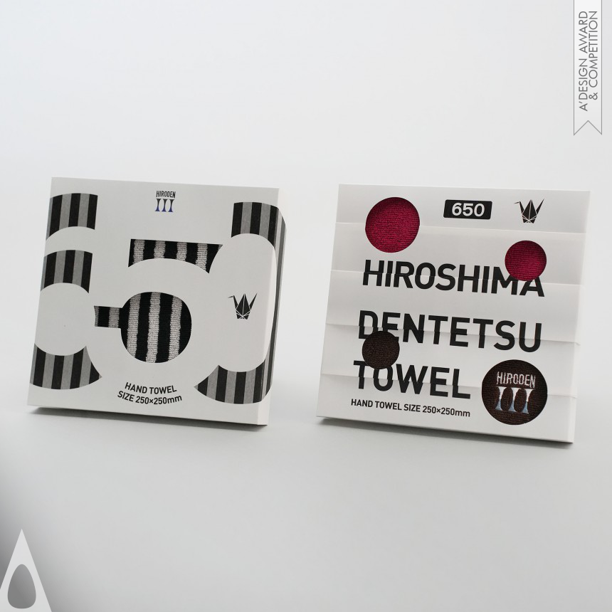 Hajime Tsushima's Hiroshima Dentetsu Hand Towel