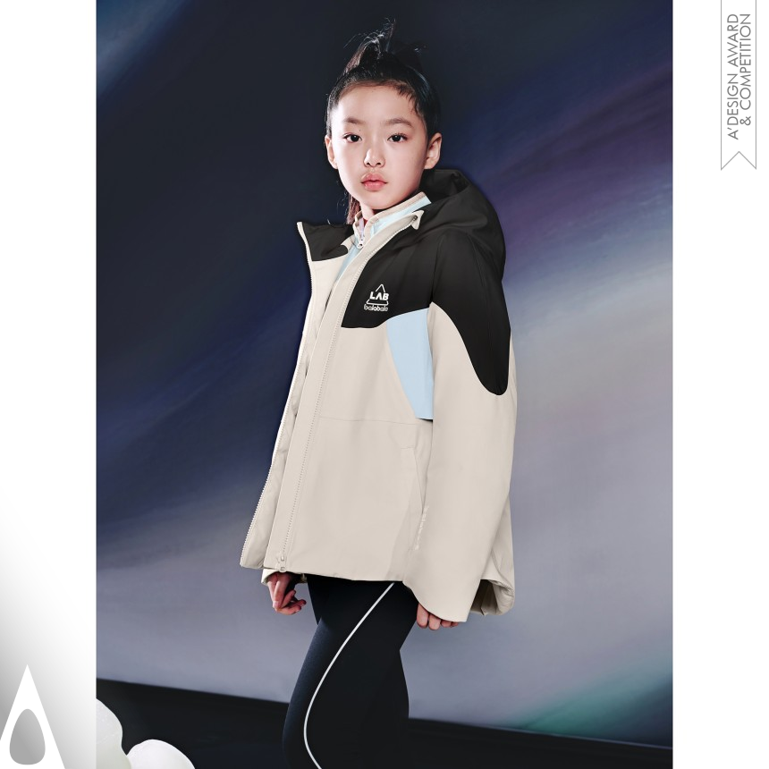 Bronze Baby, Kids' and Children's Products Design Award Winner 2024 Flame-retardant Down Jacket Kids' Clothing 