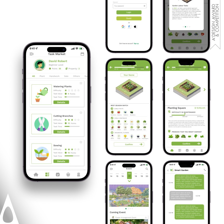 Sirui Li's Smart Garden  Mobile Application