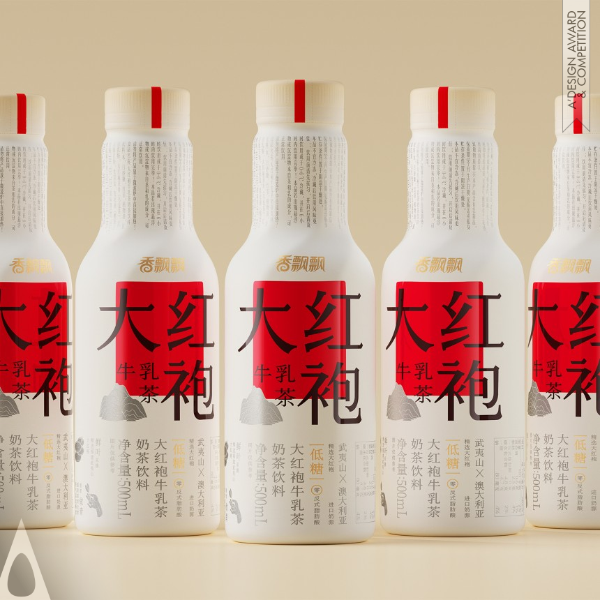 Tiger Pan's Xiangpiaopiao Dahongpao Milk Tea Bottle