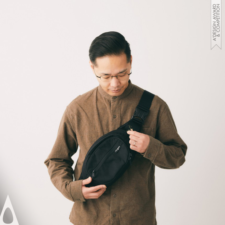 Yasuhiro Yamamoto Shoulder Bag with Hip Seat