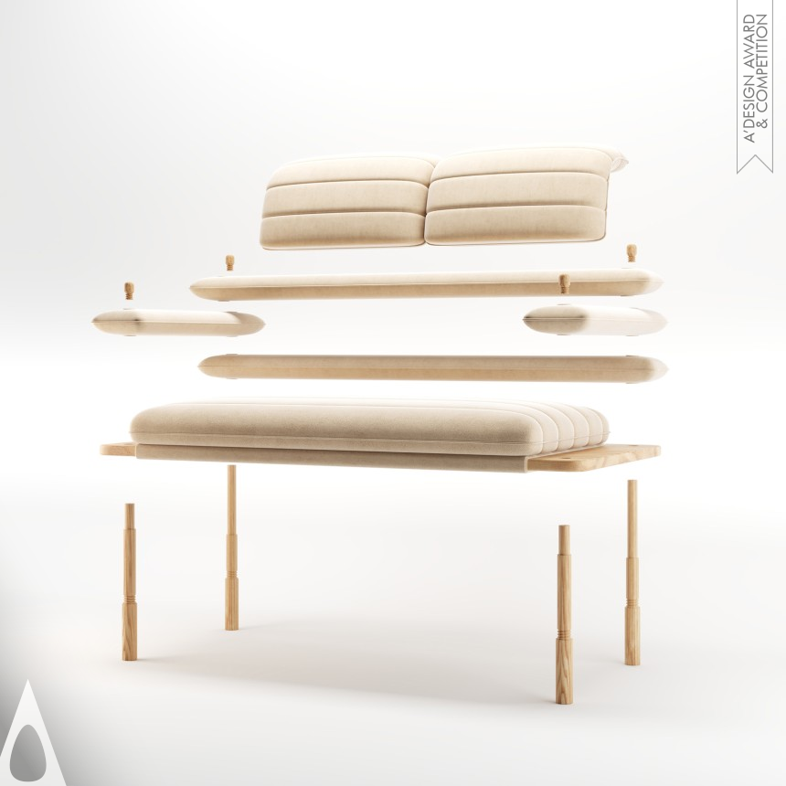 Hanoi Detachable Sofa by Yuqi Wang