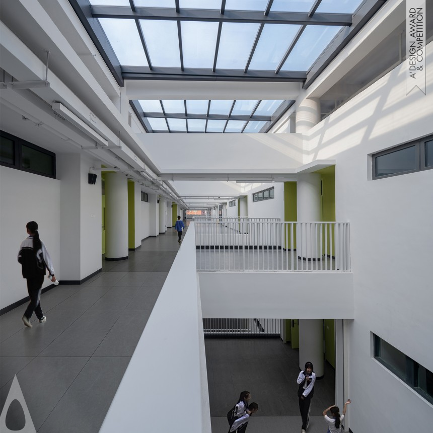 Zhubo Design's Shenzhen Longhua Xingzhi Middle School