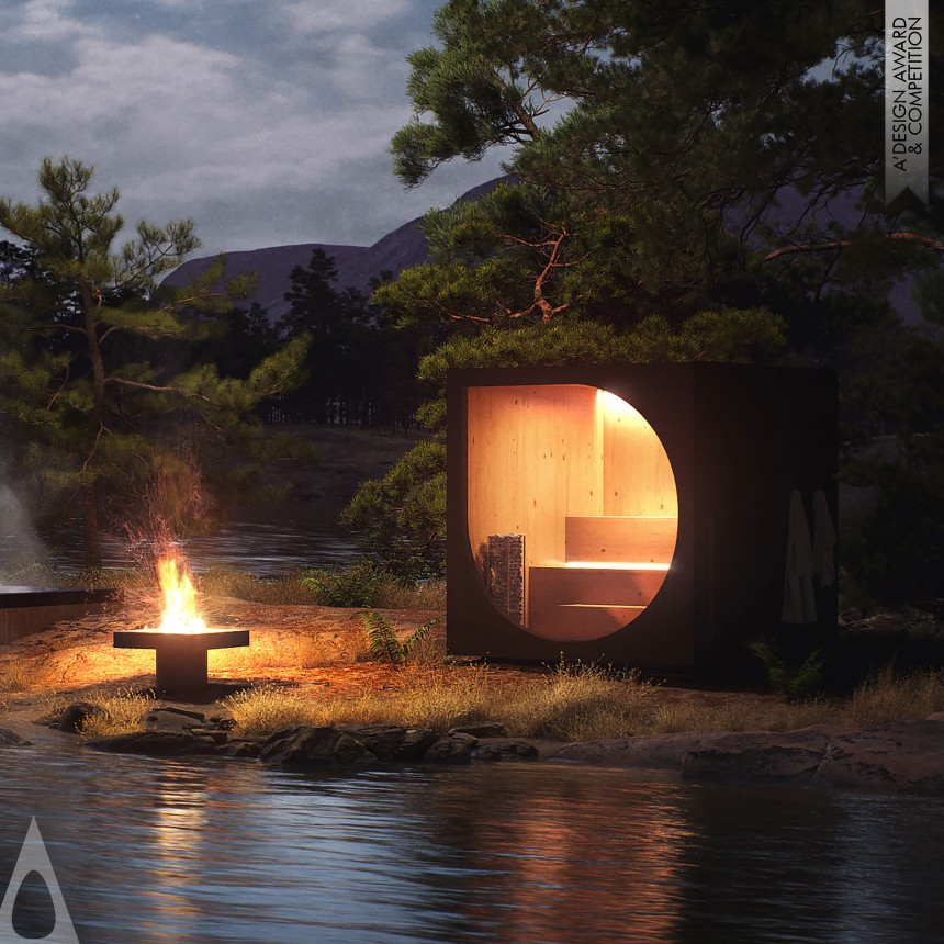 Drop Sauna and Drop Lodge designed by Drop