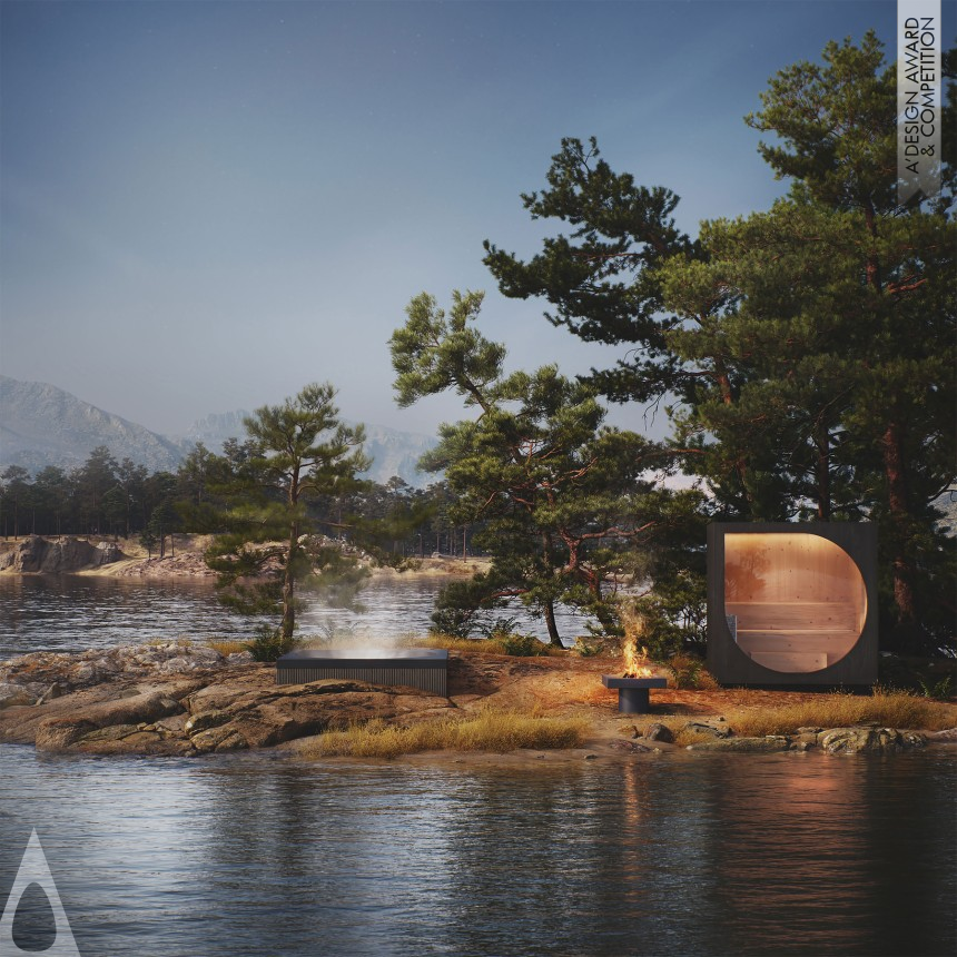 Drop Sauna and Drop Lodge - Bronze Architecture, Building and Structure Design Award Winner