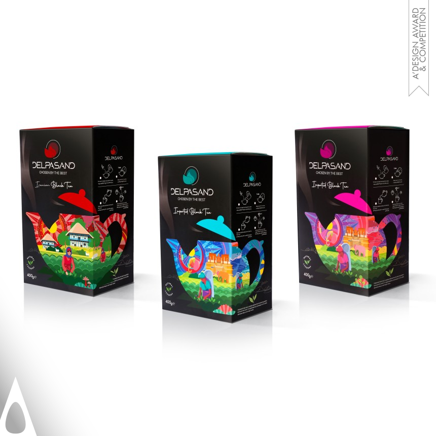 Delpasand Black Tea Box