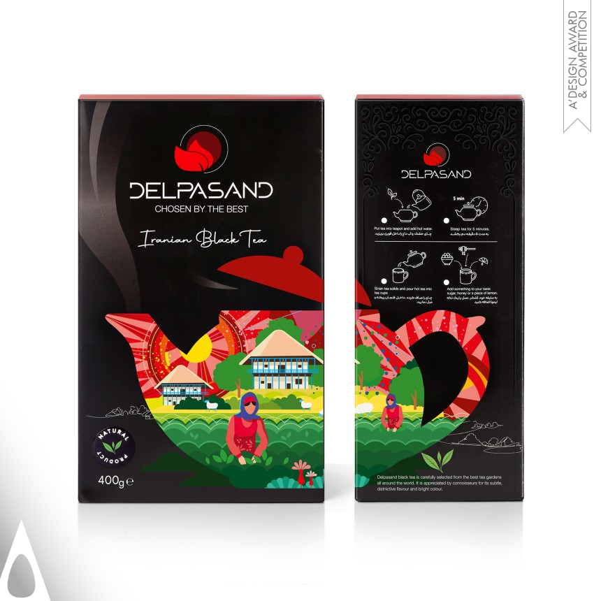 Delpasand - Iron Packaging Design Award Winner