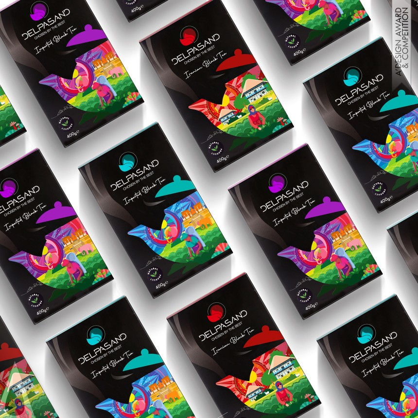 Mohammadreza Eslamparast's Delpasand Black Tea Box