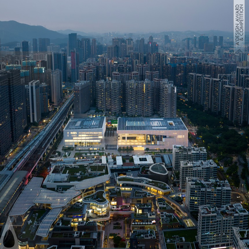 Platinum Architecture, Building and Structure Design Award Winner 2024 Shenzhen Art Museum New Venue and Library North Branch 