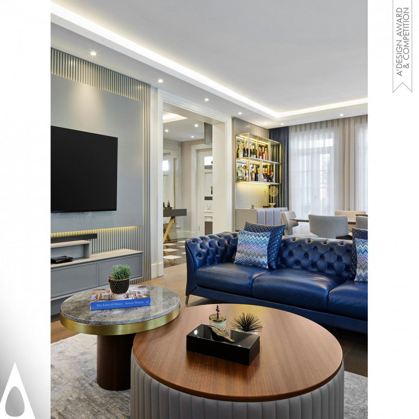 Iron Interior Space and Exhibition Design Award Winner 2024 Istanbul Gokturk Villa 