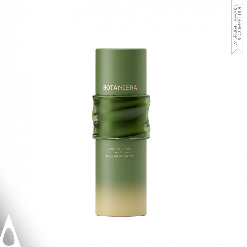 Bronze Packaging Design Award Winner 2024 Botaniera Original Firming Essence Skin Care Packaging 