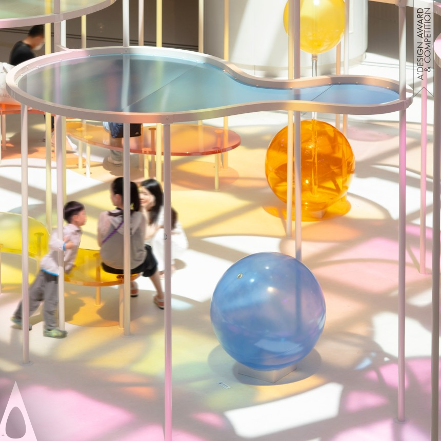 Bronze Interior Space and Exhibition Design Award Winner 2024 Color Symphony Pavilion 