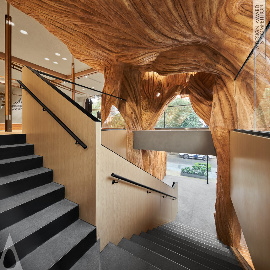 Golden Interior Space and Exhibition Design Award Winner 2024 Arcteryx Sanlitun Flagship Store 