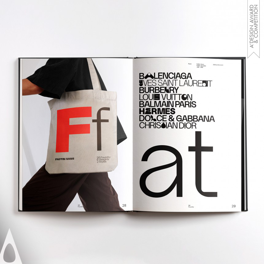 Paul Robb's Faffin Font Family Type Design and Specimen