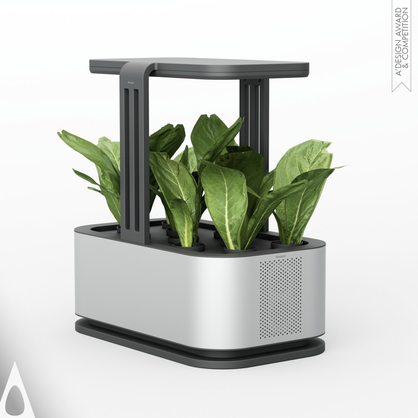 Iron Home Appliances Design Award Winner 2024 Smart Garden Hydrophoni̇c Growing System 