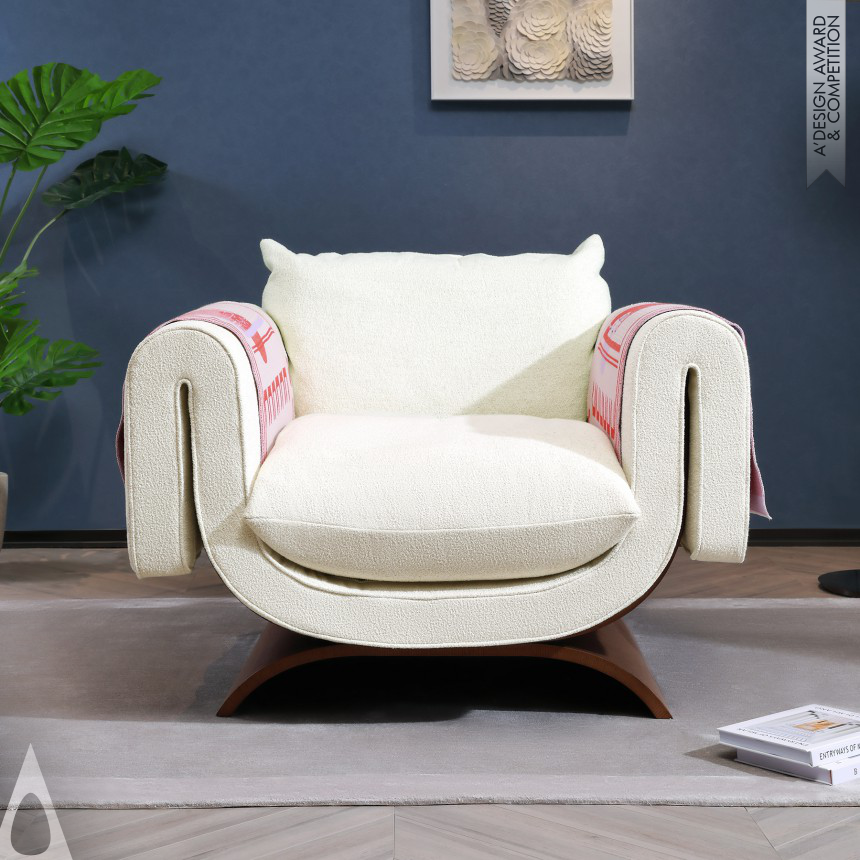 Iron Furniture Design Award Winner 2024 Mamma Home Leisure Chair 