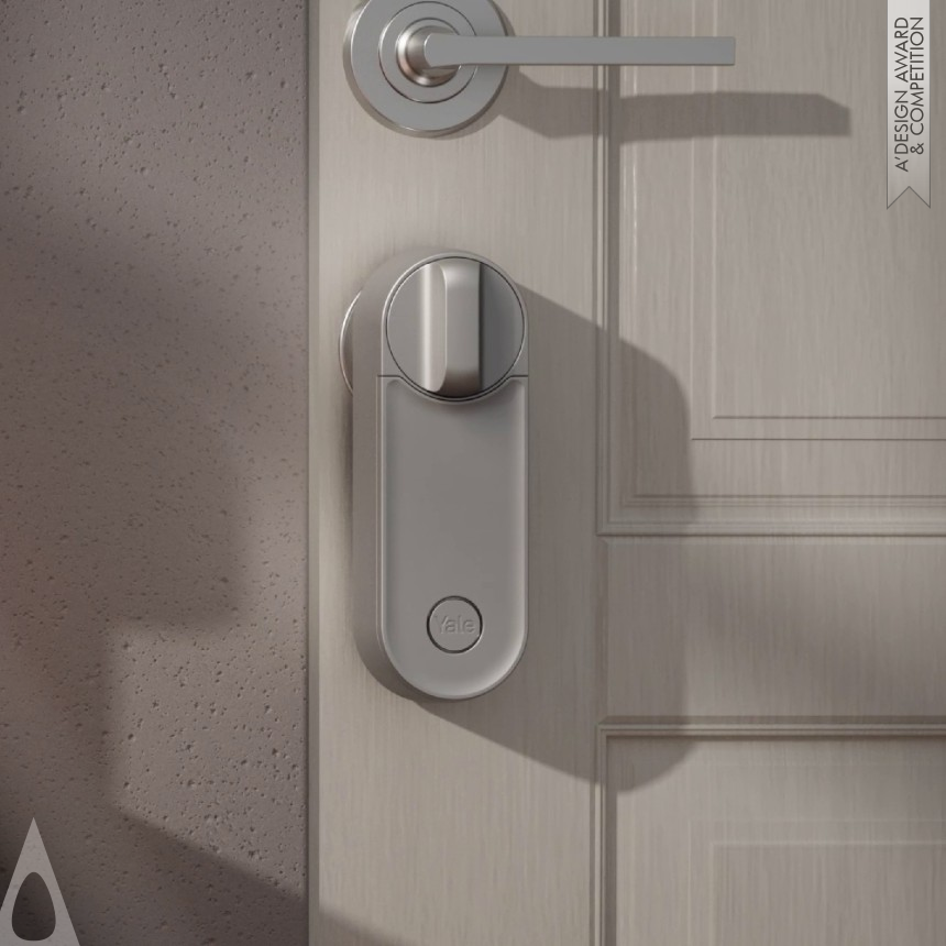 Golden Furniture Accessories, Hardware and Materials Design Award Winner 2024 Yale Linus Smart Lock L2 Smart Door Lock 