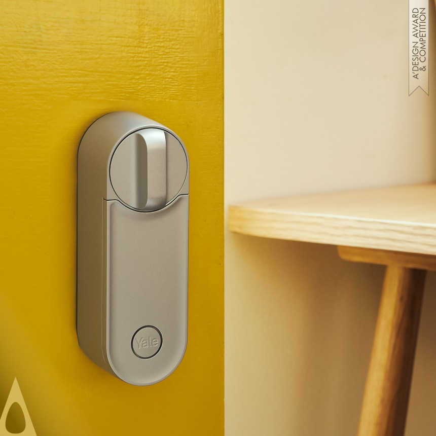 Yale Linus Smart Lock L2 - Golden Furniture Accessories, Hardware and Materials Design Award Winner