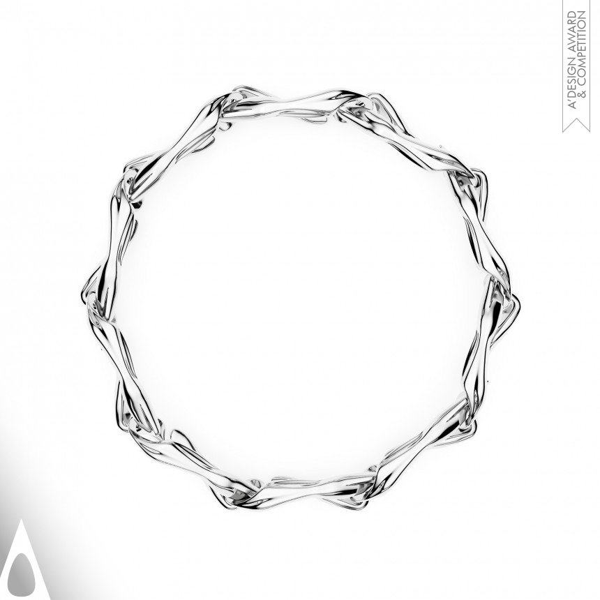 Iron Jewelry Design Award Winner 2024 Dance Bracelet 