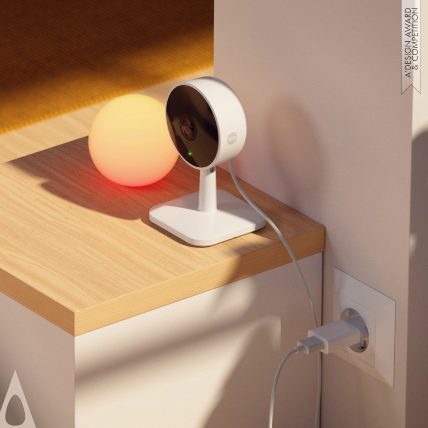 Silver Winner. Yale Smart Indoor Camera by Yale and Dolmen Design Agency