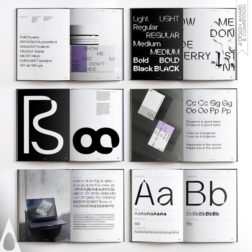 Paul Robb Type Design and Specimen