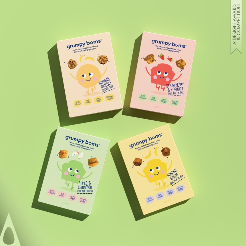 Grumpy Bums - Bronze Packaging Design Award Winner