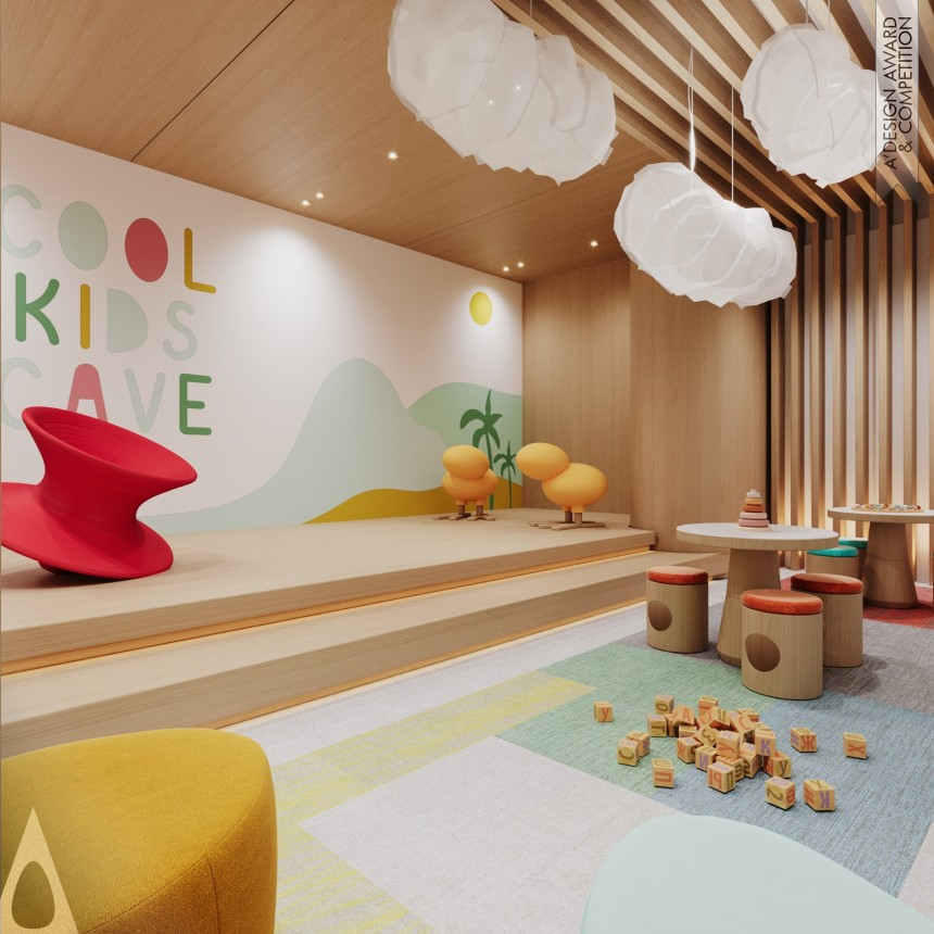 CALINE MORCOS INTERIORS's Al Moosa Pediatric Clinics 