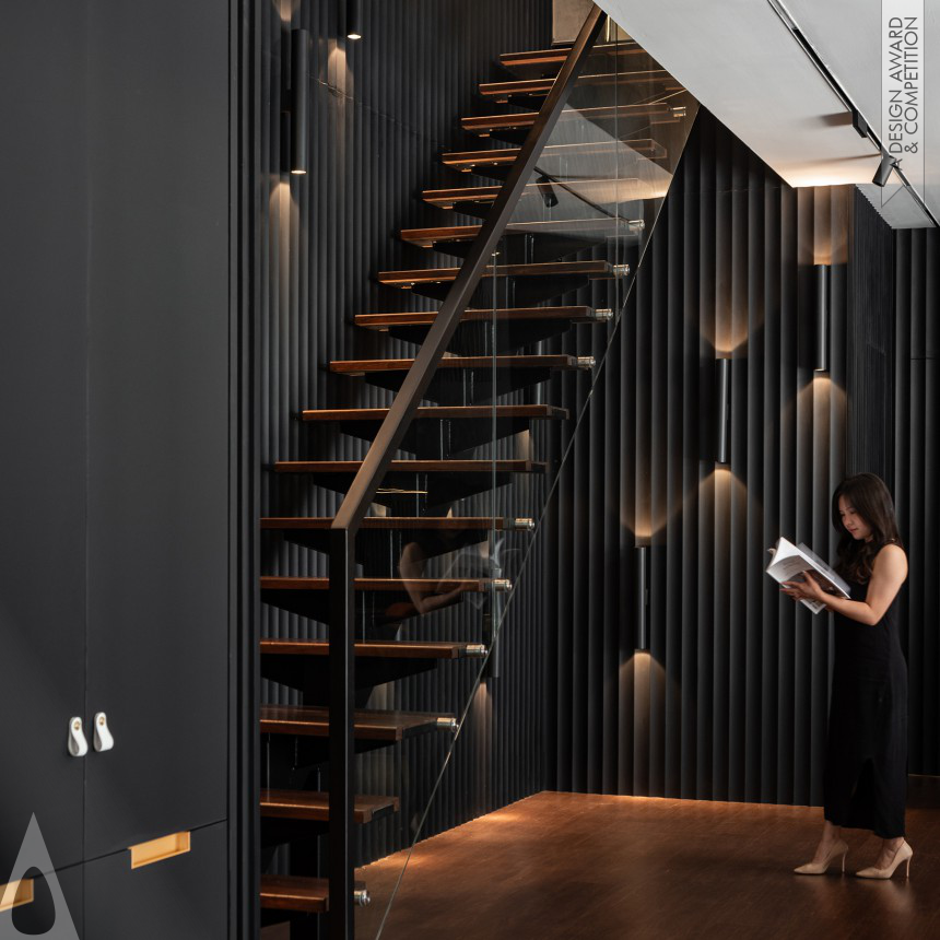 Ben Chiaro Interior Design - Jay Tan's Opulence Workspace