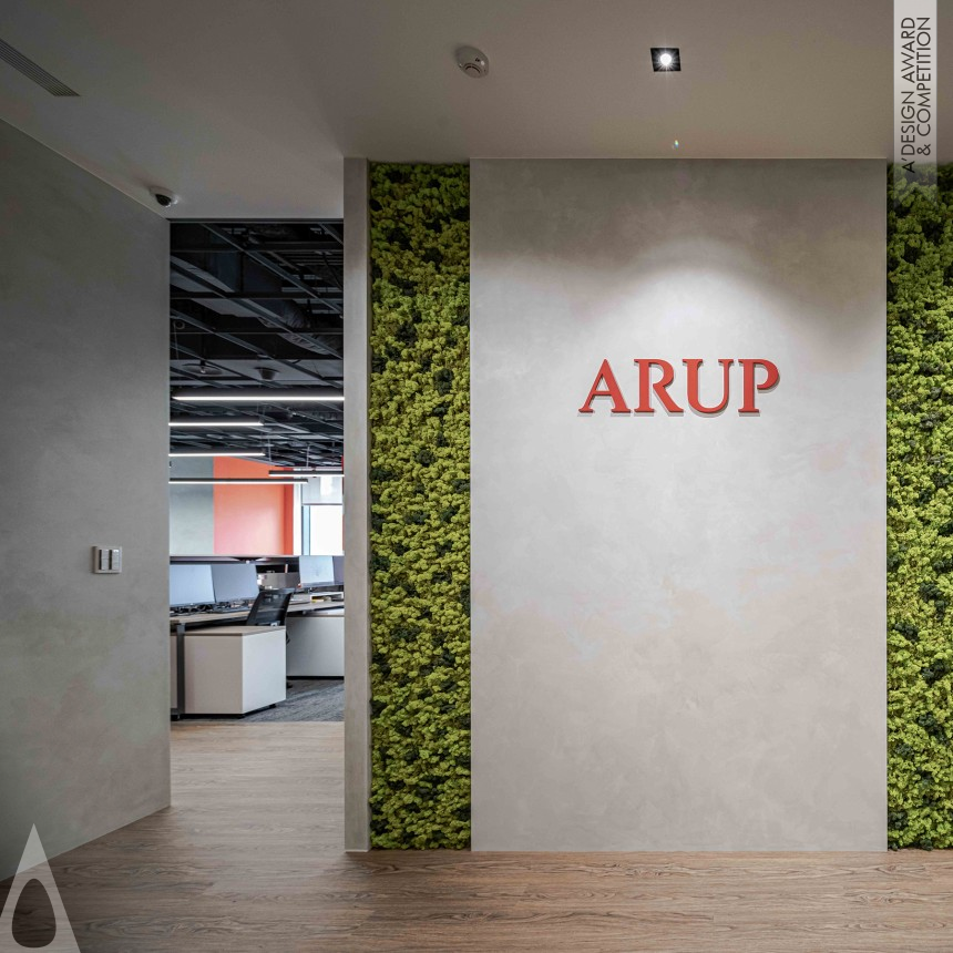 Bronze Interior Space and Exhibition Design Award Winner 2024 Arup Taipei Office Interior 